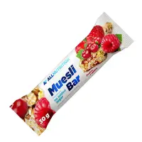 Батончик AllNutrition Muesli Bar, 30 грамм Клюква-малина