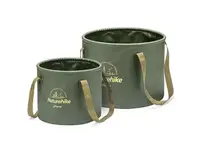 Відро складне Naturehike Round bucket PVC 20 л NH20SJ040 Army Green
