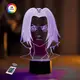 3D ночник "Сакура Харуно" (УВЕЛИЧЕННОЕ ИЗОБРАЖЕНИЕ)+ пульт ДУ + сетевой адаптер + батарейки (3ААА)  3DTOYSLAMP