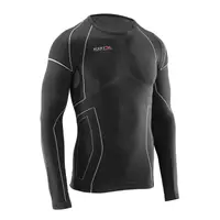Термокофта (лонгслів) X TECH Maglia Race 3 Munica Lunga  giroc Nero S/M Чорна