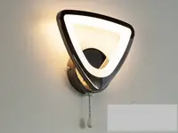 Светодиодное бра, цвет чёрный хром, 17W 8118/1дне