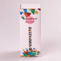 Термос дитячий Beizhiming Vacuum Cup 300ml термос із поїлкою термос із трубочкою для дітей Сірий