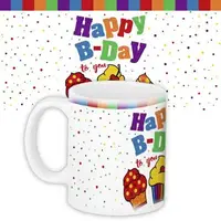 Кружка с принтом Happy birthday 330 мл (KR_18M011)