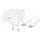 Адаптер сетевой HOCO C to C cable Speed single port PD charger set C161A |1Type-C, 40W/3A, PD/QC|
