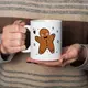 Кружка "Christmas cookies", Белый, Деревянная подарочная коробка с гравировкой, 330 мл