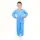 Пижама детская теплая из плюша однотонная Blue
