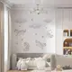 Детские стикеры Единороги 60х120см, 3 листа 180х120см 1508213