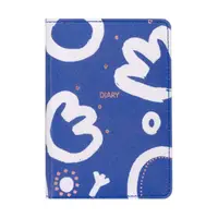 Діловий блокнот А6 YES Ultramarine flowers 252100 320 аркушів