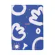 Деловой блокнот А6 YES Ultramarine flowers 252100 320 листов