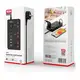 Сетевой удлинитель XO WL06 UK 3 розетки/4USB/PD/QC/1.8м переходник тройник на 3 розетки 4 USB и 1 Type-C Чер