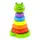 Деревянная пирамидка Viga Toys Лягушка 50258