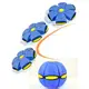 Складной мяч-трансформер Flat Ball Disc с LED подветкой для фрисби и активных игр