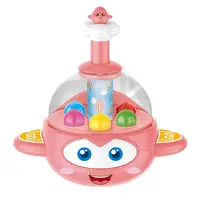 Детская юла "Самолет" Limo Toy BM1201, 16 см