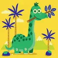 Картина по номерам "Дракончик" 20х20 см