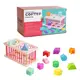 Логическая игра WToys, 2 геометрических сортера, стенки из резинок, 12 деревянных фигурок. Multicolor (136980)