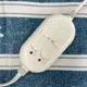 Электропростынь двуспальная с двумя зонами с цветным рисунком LUX Байка Турция 155x170 см 55164 Полоска Синяя