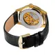 Стильные  наручные часы Forsining Arrow Gold Skeleton