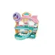 Домик с треком Little Hamsters Play Set, горка, ручной лифт, колесо для бега. Multicolor (149187)