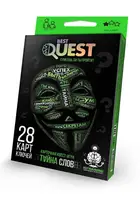 Детская карточная квест-игра "BEST QUEST" BQ-01 рус Зеленый