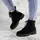 Ботинки женские Fashion Char 2191 37 размер 24 см Черный