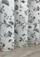Тюль (3х2.65м.) батист, коллекция "Flora". Цвет белый с серым принтом. Код 1681т 42-1229