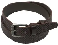 Ремінь під джинси Skipper коричневий 3,8 см