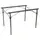 Стол Bo-Camp Laminated Solid 105x70 cm Black (1404436)