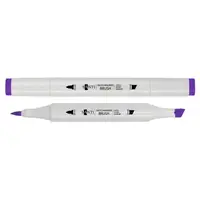 Маркер двосторонній акварельний Santi sketch SM-83 391113 глибокий фіолетовий