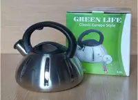 Чайник металический Green Life GL-5303 BL