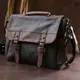 Мужская сумка из кожзама Vintage 20491 Серый