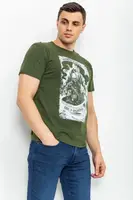 Футболка чоловіча Доброго вечора, ми з України колір хакі 226R024
