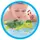 Игрушка для ванной Toomies Черепаха плавает и поет E2712