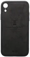 Чехол-накладка TOTO Deer Shell With Leather Effect Case Apple iPhone XR Black