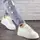 Женские кеды Fashion Barkley 1461 39 размер 24 см Серый