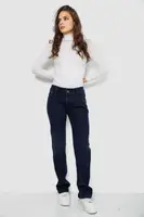 Джинси жіночі Slim Fit, колір темно-синій, 244R1049