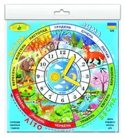 Игра "Изучаем время" (укр)