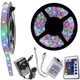 Лента светодиодная многоцветная LED RGB 3528 5 м с пультом и блоком питания