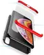 Чехол-накладка GKK 3 in 1 Hard PC Case Apple iPhone XS Red/Black