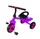 Уценка. Велосипед детский трёхколесный "Trike" фиолетовый - не товарный вид