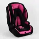 Детское автокресло JOY "ISOFIX". группа 1/2/3 (9-36 кг). Black and pink. (103462)