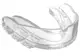 Капа MAKURA Kyro Pro Strapless доросла (вік 11+) Clear (art.6017514181)