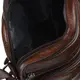 Мужская кожаная сумка через плечо Borsa Leather K18490-brown