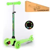 Самокат детский MINI iTrike BB 3-013-4-H-GR с подсветкой