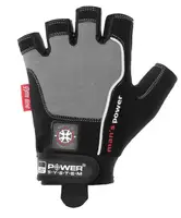 Рукавички для фітнесу Power System PS-2580 Man’s Power Black/Grey XS