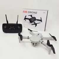 Квадрокоптер E88 мини дрон с HD камерой FPV до 20 мин полета 2 АКБ и КЕЙС