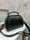 Черный – молодежный каркасный клатч Lady Bags с двумя молниями 0334