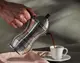 Гейзерная кофеварка 150 мл Alessi Pulcina на 3 чашки красная