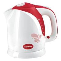 Електрочайник Sencor SWK-1504RD 1,5 л бiлий з червоним