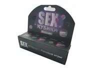 Настольная игра для взрослых "SEXКубики: Ролевые игры" 0034FGS, 18+