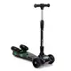Самокат детский Best ScooterMAXI, с парогенератором и складным рулем. Black and Green (100066)
